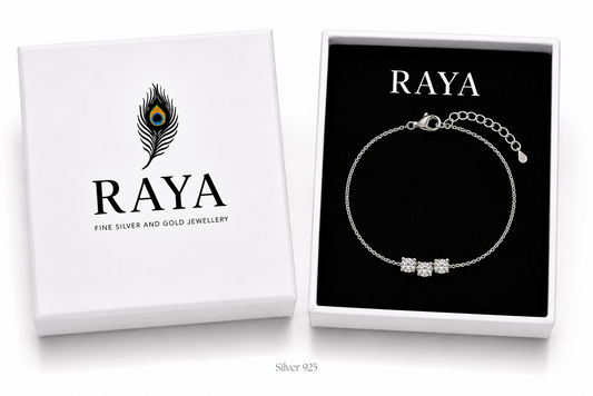 Elegance Three Stone Bracelet