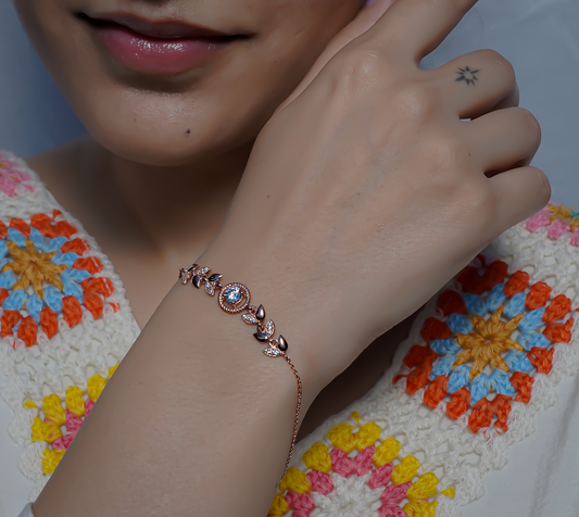 Studded Heart Bracelet