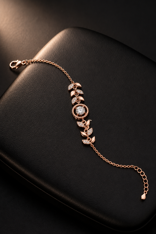 Studded Heart  Bracelet
