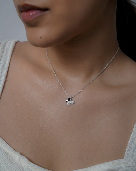 Minimal butterfly Pendant