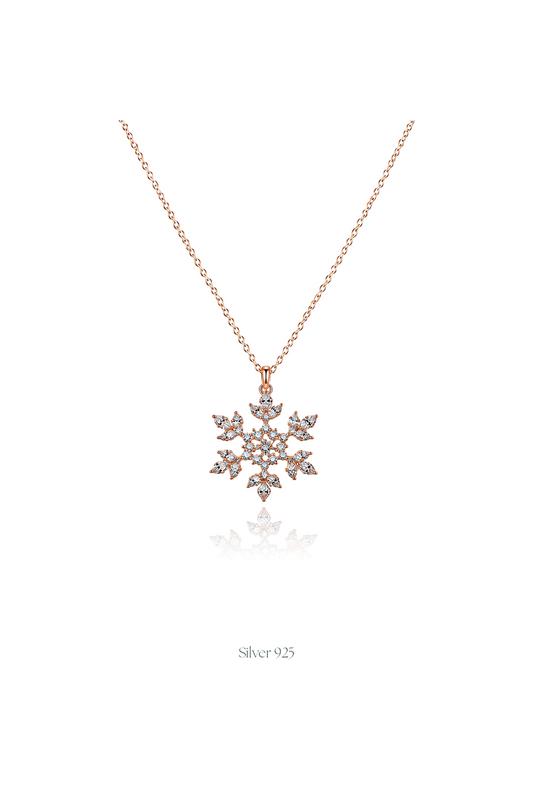 Sparkling Snowflake Pendant