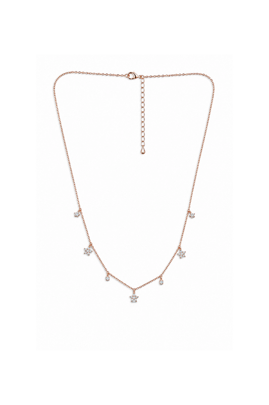 Floral Stone Necklace
