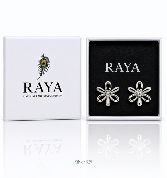 Blooming Flowers Stud