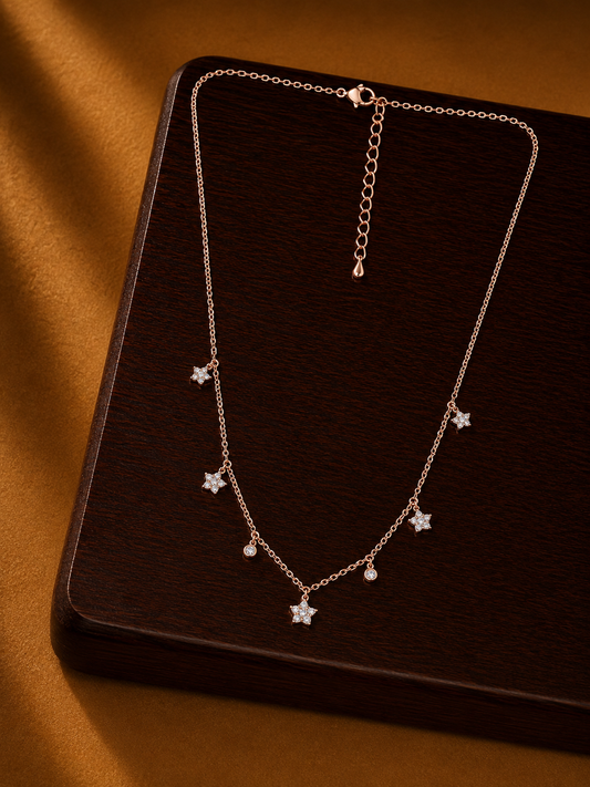 Floral Stone Necklace
