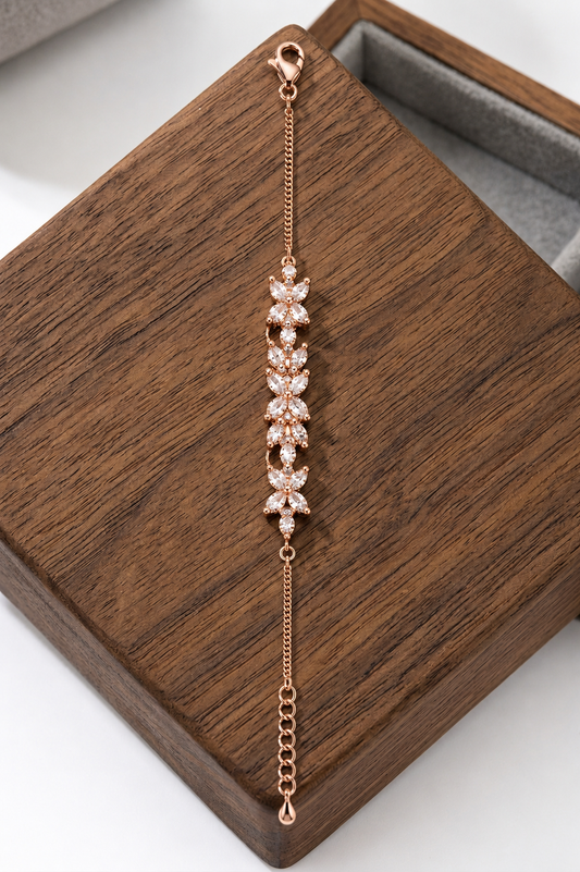 Studded Heart  Bracelet