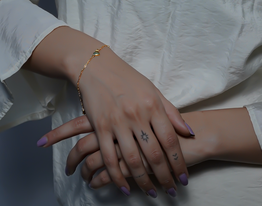 Heart Charm Bracelet