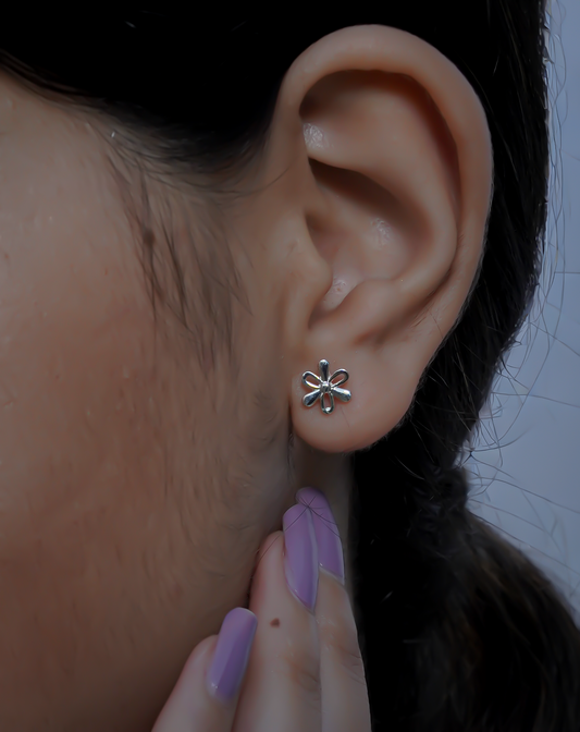 Blooming Flowers Stud